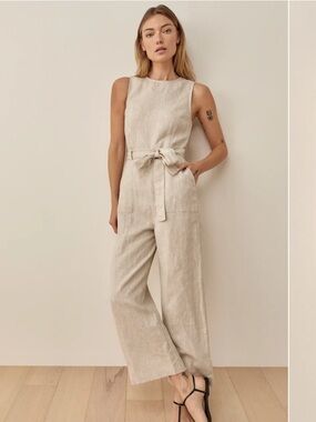 Reformation Linen Jumpsuit